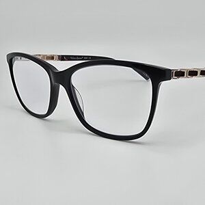 Valerie Spencer 9361 Black Cat Eye Eyeglasses Frame w/ Flexhinge 54-17-140